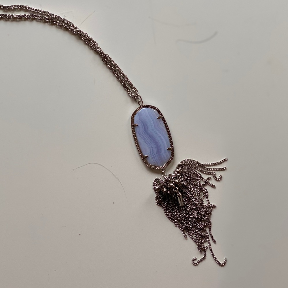 Kendra Scott Slate Gray Rayne Necklace